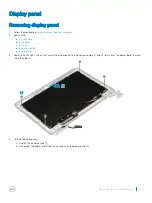 Предварительный просмотр 25 страницы Dell Chromebook 11 3180 Disassembly And Reassembly Manual