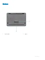 Предварительный просмотр 7 страницы Dell Chromebook 3100 2-in-1 Technical Manualbook