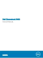 Preview for 1 page of Dell Chromebook 3400 Service Manual