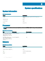 Preview for 8 page of Dell Chromebook 3400 Setup And Specifications Manual