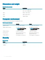 Preview for 14 page of Dell Chromebook 3400 Setup And Specifications Manual