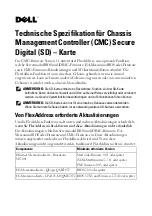 Preview for 13 page of Dell CMC Technical Specification