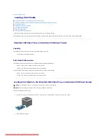 Предварительный просмотр 8 страницы Dell Color Laser Printer 2130cn User Manual