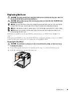 Предварительный просмотр 65 страницы Dell Colour Laser Printer 3110cn Owner'S Manual