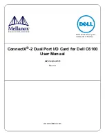 Dell ConnectX MCQH29-XDR User Manual предпросмотр