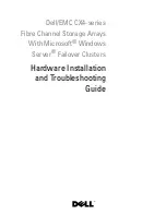 Preview for 1 page of Dell CX4 Series User Manual