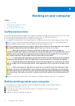 Preview for 6 page of Dell D11S Owner'S Manual