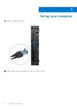 Preview for 4 page of Dell D15U Setup And Specifications