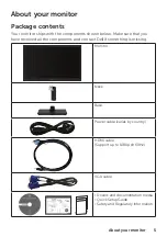 Preview for 5 page of Dell D1918H User Manual