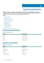 Preview for 10 page of Dell D19M Setup And Speci?Cations