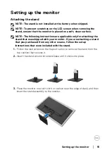 Preview for 15 page of Dell D2719HGF User Manual