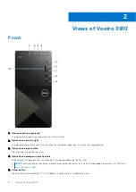 Предварительный просмотр 8 страницы Dell D32M Setup And Specifications