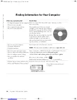 Preview for 14 page of Dell d400 - Latitude - Pentium M 1.3 GHz Information Manual