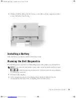 Preview for 23 page of Dell d400 - Latitude - Pentium M 1.3 GHz Information Manual