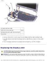 Preview for 44 page of Dell d400 - Latitude - Pentium M 1.3 GHz Service Manual