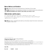 Preview for 2 page of Dell D420 - Latitude Notebook Computer Quick Reference Manual