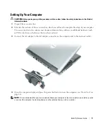 Preview for 9 page of Dell D420 - Latitude Notebook Computer Quick Reference Manual