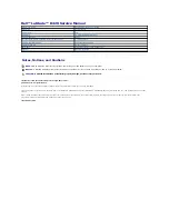 Dell D420 - Latitude Notebook Computer Service Manual preview