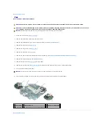 Предварительный просмотр 19 страницы Dell D420 - Latitude Notebook Computer Service Manual