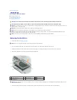 Предварительный просмотр 21 страницы Dell D420 - Latitude Notebook Computer Service Manual