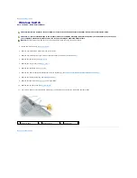 Предварительный просмотр 33 страницы Dell D420 - Latitude Notebook Computer Service Manual