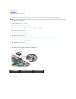 Предварительный просмотр 34 страницы Dell D420 - Latitude Notebook Computer Service Manual