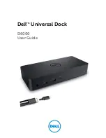 Dell D6000 User Manual preview