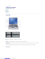 Preview for 2 page of Dell D610 - Latitude Centrino Laptop 1.6ghz 512mb 40gb Wifi Xp Pro 14" Lcd User Manual