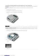 Preview for 82 page of Dell D610 - Latitude Centrino Laptop 1.6ghz 512mb 40gb Wifi Xp Pro 14" Lcd User Manual