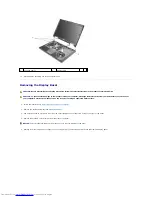 Preview for 13 page of Dell D620 - Latitude Laptop Computer System Core Duo Processor Wireless XP Pro Service Manual