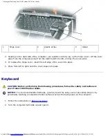 Предварительный просмотр 42 страницы Dell D620 - Latitude Laptop Computer System Core Duo Processor Wireless XP Pro User Manual