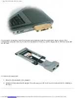 Предварительный просмотр 141 страницы Dell D620 - Latitude Laptop Computer System Core Duo Processor Wireless XP Pro User Manual