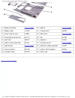 Предварительный просмотр 12 страницы Dell D800 - Latitude 15.4" Notebook Service Manual