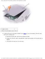 Предварительный просмотр 17 страницы Dell D800 - Latitude 15.4" Notebook Service Manual