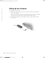 Предварительный просмотр 16 страницы Dell D800 - Latitude 15.4" Notebook System Information Manual