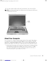 Предварительный просмотр 17 страницы Dell D800 - Latitude 15.4" Notebook System Information Manual