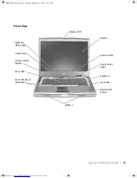 Предварительный просмотр 19 страницы Dell D800 - Latitude 15.4" Notebook System Information Manual