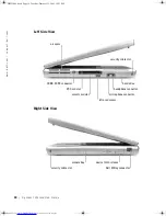 Preview for 20 page of Dell D800 - Latitude 15.4" Notebook System Information Manual