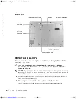 Предварительный просмотр 22 страницы Dell D800 - Latitude 15.4" Notebook System Information Manual