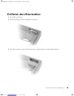 Предварительный просмотр 107 страницы Dell D800 - Latitude 15.4" Notebook System Information Manual