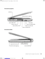 Предварительный просмотр 159 страницы Dell D800 - Latitude 15.4" Notebook System Information Manual