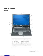 Предварительный просмотр 9 страницы Dell D820 - Latitude Laptop Notebook Quick Reference Manual