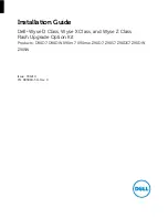 Preview for 1 page of Dell D90D7 Installation Manual