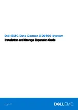 Dell Data Domain DD9500 Manual предпросмотр