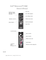 Preview for 1 page of Dell Dimension 3100C Owner'S Manual