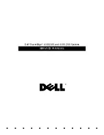 Preview for 1 page of Dell Dimension 4100 Service Manual