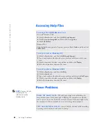 Предварительный просмотр 28 страницы Dell Dimension 4300S Owner'S Manual