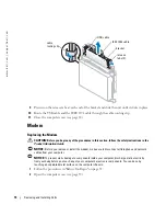 Предварительный просмотр 74 страницы Dell Dimension 4700C Owner'S Manual