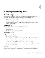 Preview for 59 page of Dell Dimension E520 Owner'S Manual