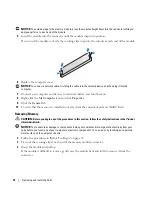 Preview for 72 page of Dell Dimension E520 Owner'S Manual